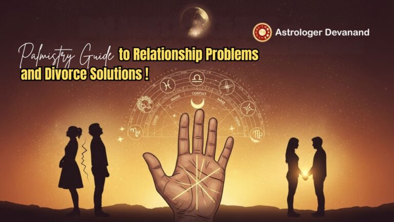 Palmistry Guide to Relationship Problems and Divorce Solutions